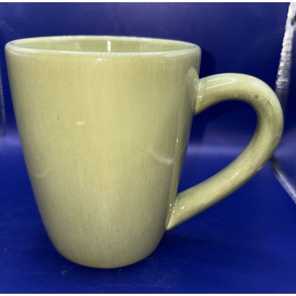 Tabletops Unlimited Corsica Sage Green 4 5/8 Inch Mug W/imperfection